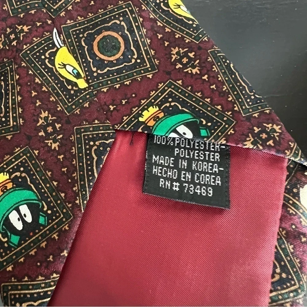Vintage tie Looney Tunes Mania Vintage characters Tie